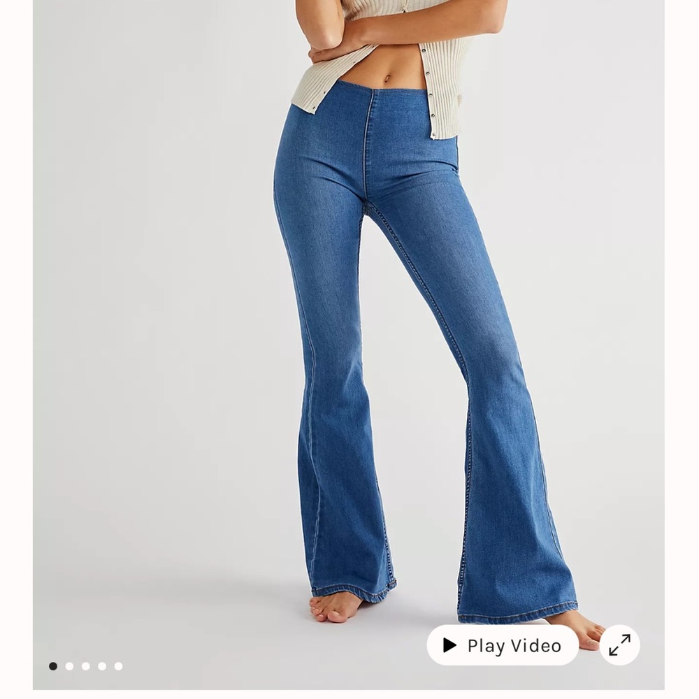 Free people Penny pull on flares